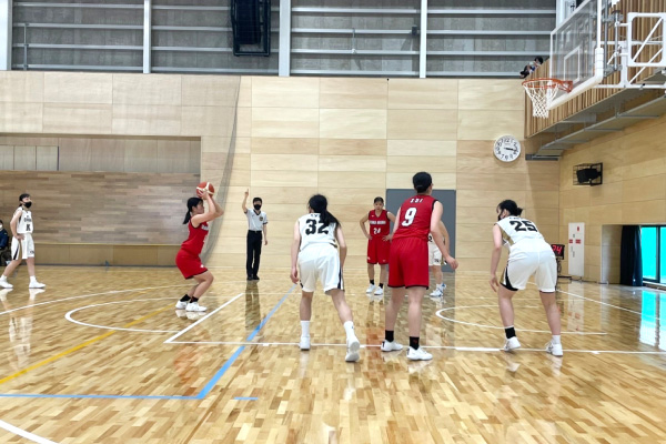 女子バスケットボール部第43回全関西女子学生バスケットボール選手権大会（3戦目）