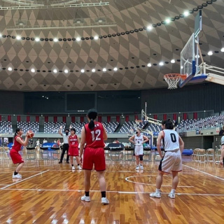 女子バスケットボール部 女子第71回西日本学生バスケットボール選手権大会1戦目（ベスト32掛け）