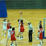 女子バスケットボール部 女子第71回西日本学生バスケットボール選手権大会2戦目（ベスト16掛け）