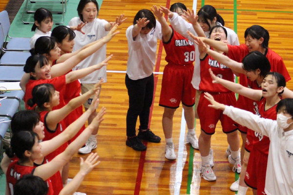 女子バスケットボール部　第41回大阪学生バスケットボール大会