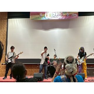 「軽音楽部」が地域イベント”第3回未来とんねる”に参加しました！