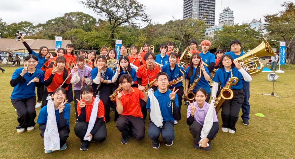 吹奏楽部 パフォーマンス