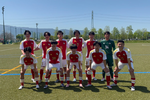 2026年度第104回関西学生サッカーリーグ（前期）第1節、第2節の試合結果
